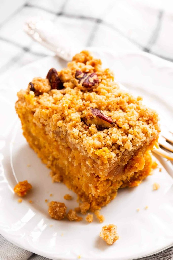 Pecan Sweet Potato Coffee Cake