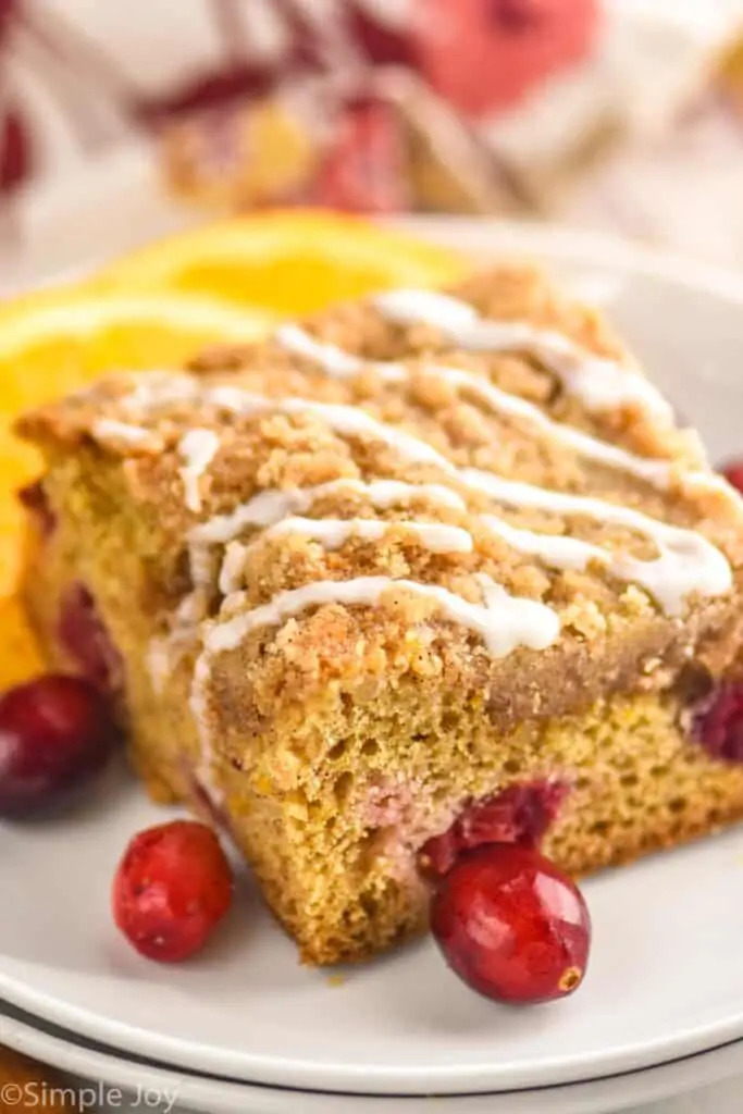 cranberry orange coffee cake