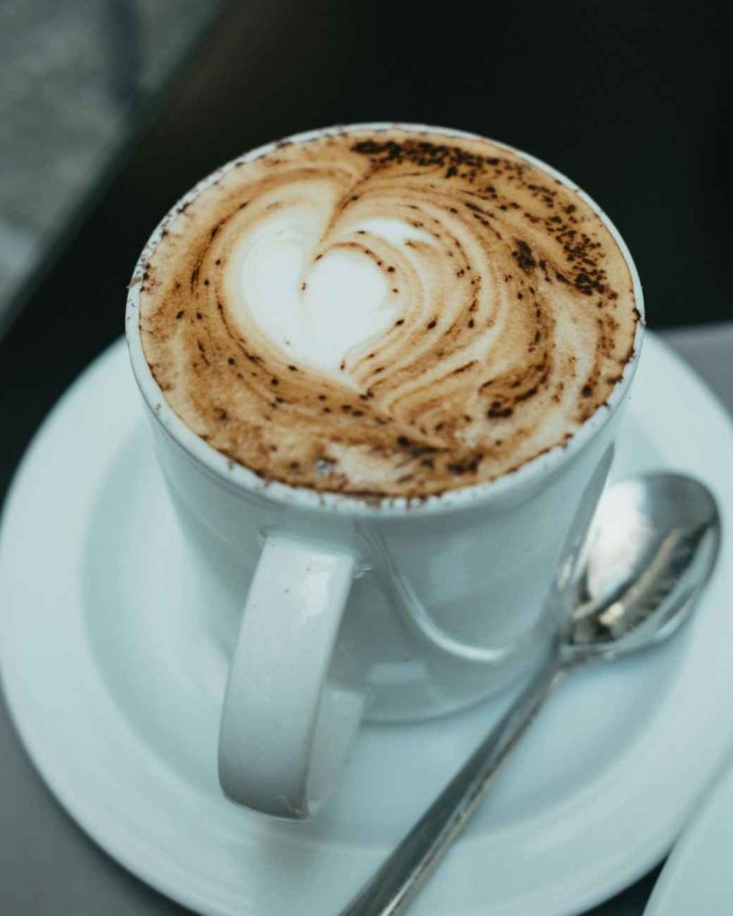 a cup of coffee
